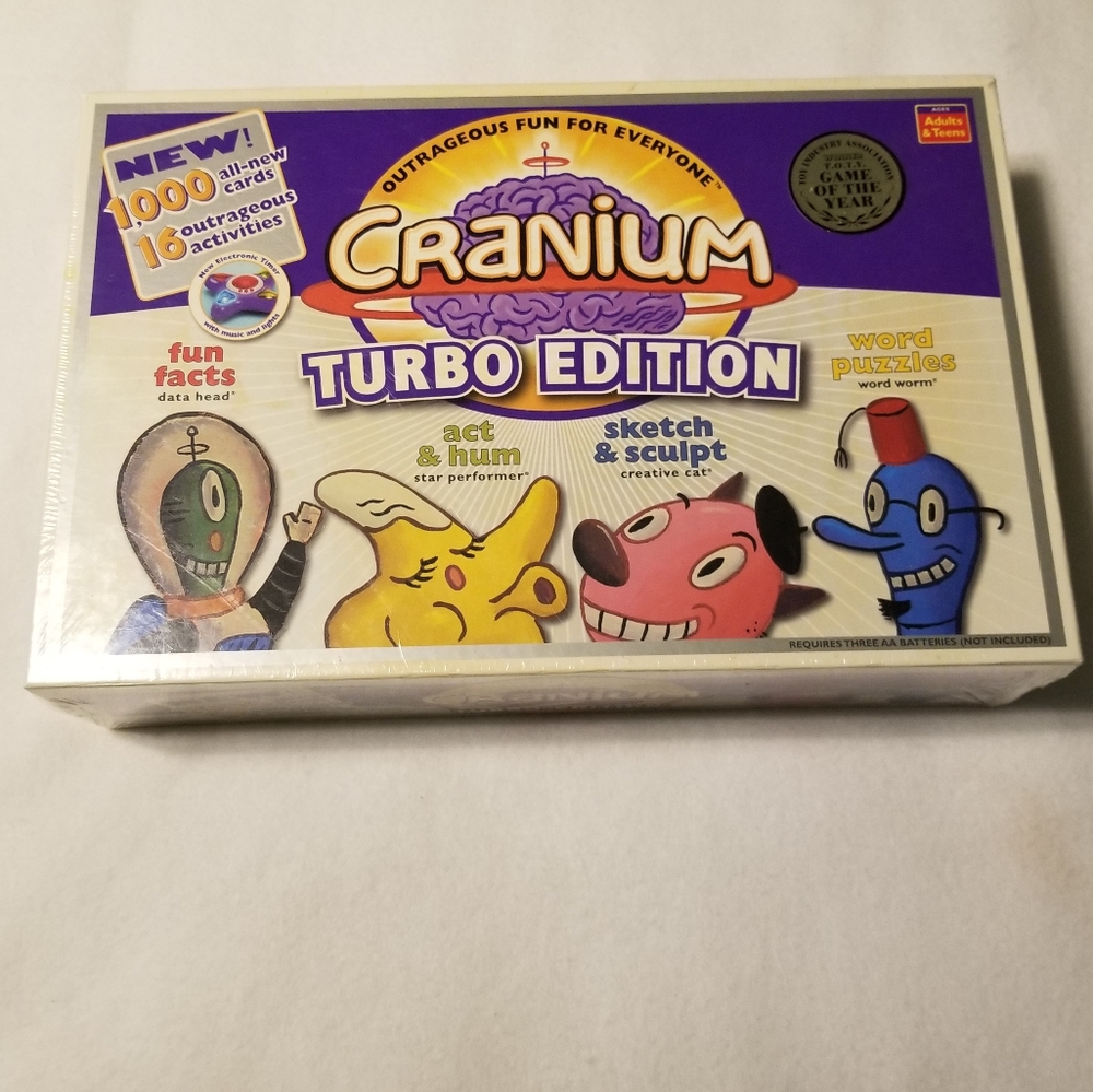 Cranium Turbo Edition Board Game